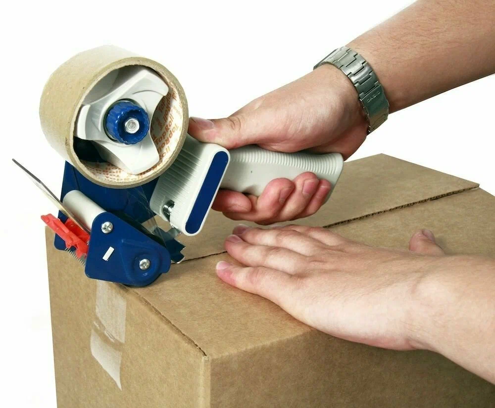 Скотчерезка ручная для упаковочной ленты ширина денты до 50мм deVENTE